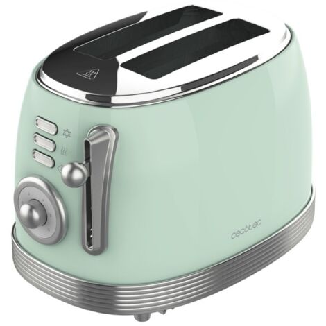 Cecotec Tostador vertical Vintage 800 Light Green