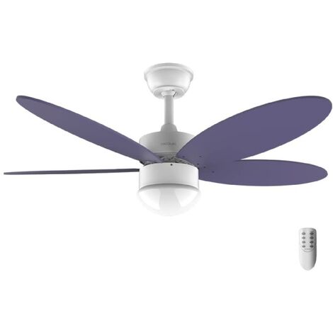 Ventilador de Techo con Mando a Distancia, Temporizador y Luz LED  EnergySilence Aero 460. 49 W, 106 cm de Diámetro, 3 Aspas, 3 Velocidades,  Función Invierno, Diseño en blanco: 90,00 €