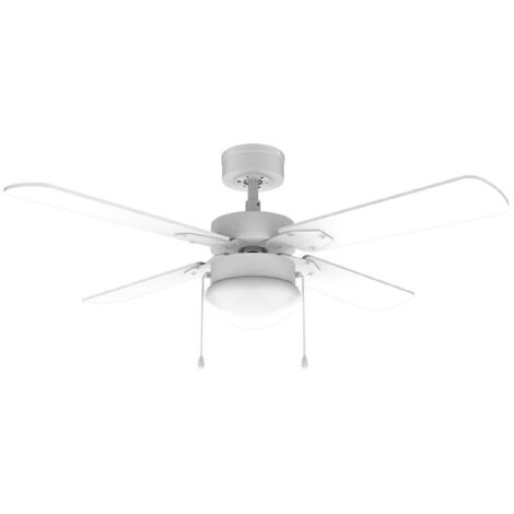 Cecotec Ventilador de techo con luz EnergySilence Aero 450 FullWhite Cecotec