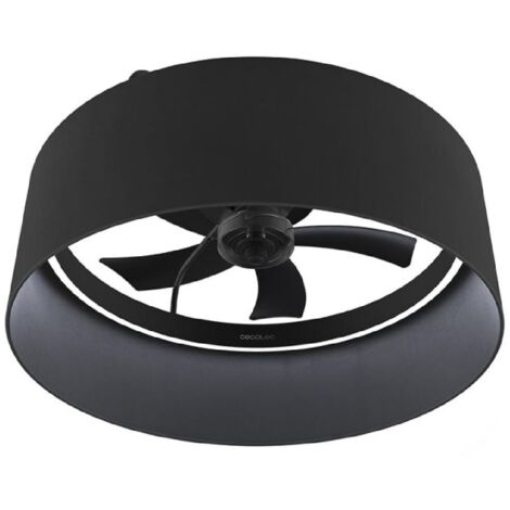 Cecotec Ventilador de techo con luz EnergySilence LampAero 650 Black Design Cecotec