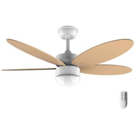 Cecotec Ventilador de techo con luz Ventilador de techo EnergySilence Aero 4260 Orange