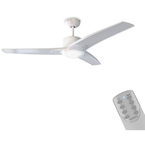 Cecotec Ventilador de techo con luz Ventilador de techo EnergySilence Aero 550