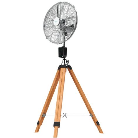 Cecotec Ventilador de trípode EnergySilence 1600 Woody Smart