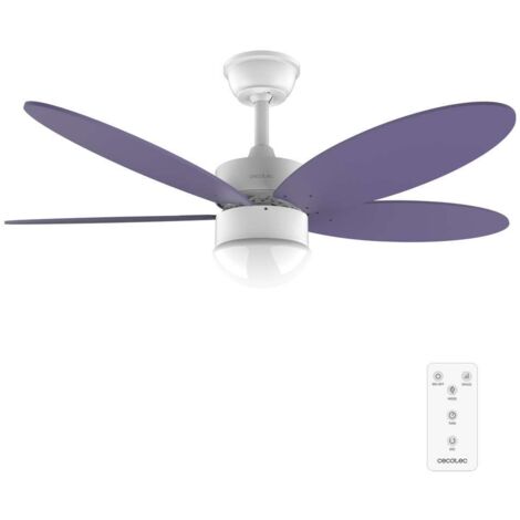 Cecotec – Ventilateur de plafond EnergySilence Aero 4260 – Moteur DC 40 W – Diamètre 106 cm – 5 pales réversibles – 6 vitesses avec télécommande