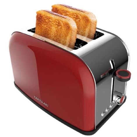 Cecotec Vertikale Toaster Toastin' time 850 Red Lite