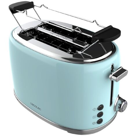 Cecotec Vertikale Toaster Toast&Taste 1000 Retro Double Blue