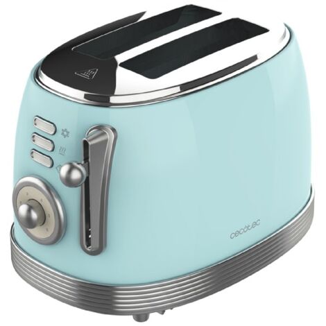 Cecotec Vertikale Toaster Toast&Taste 800 Vintage Light Blue
