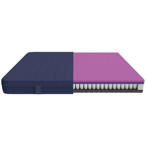 Cecotec Viscoelastic Mattress Flow e-Hybrid + 90x190. 4 Couches, Ressorts ensachés SpringCore, Hauteur 28 cm, Haute fermeté, SeparateMuv, MorphoAdapt+, SoftFresh &amp EasyClean