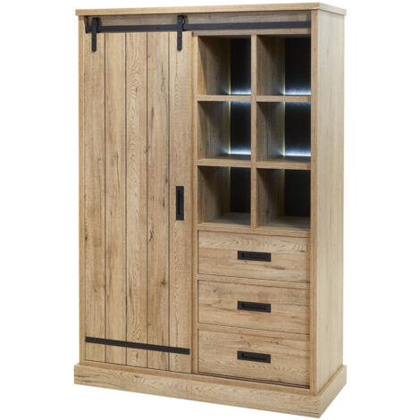 CEDRA - Argentier Multi-Rangements Industriel avec Leds