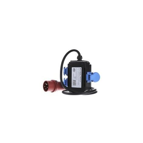 CEE-Adapter 1xSt.16A 3xSchuko