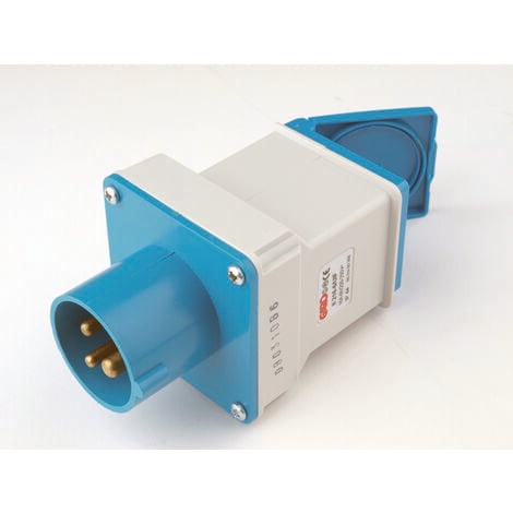 CEE Caravan Adapter 16A 3polig 230 V Schuko-Steckdose