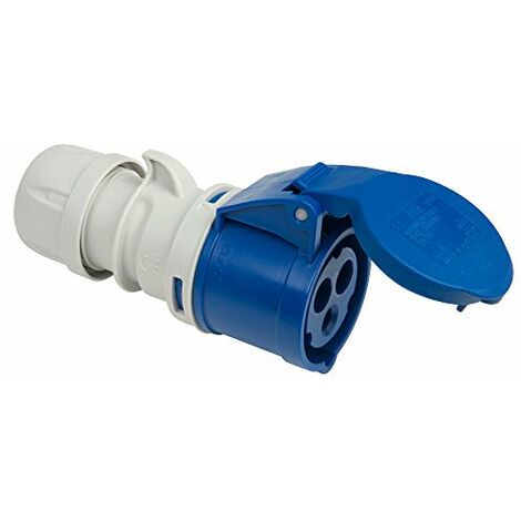 CEE presa Kopp - 3 poli 16A blu