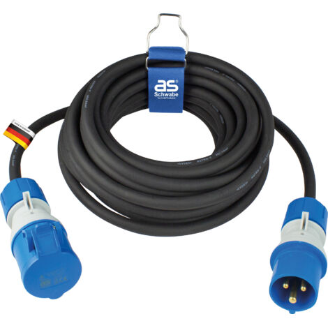 CEE Verlängerung Spannungsanzeige 230V 16A 10m H07RN-F 3G2,5 IP44