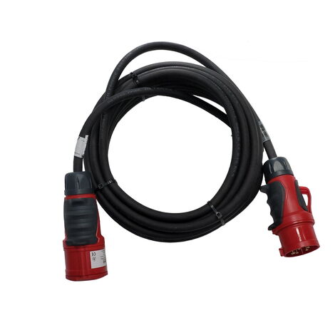 CEE Verlängerungskabel PCE-GRIP 16A 400V 5P 5x1,5mm² 10m Phasenw.