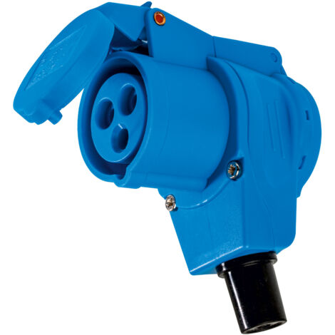 CEE Winkelkupplung max 2,5mm² 3-polig 230V 16A IP44