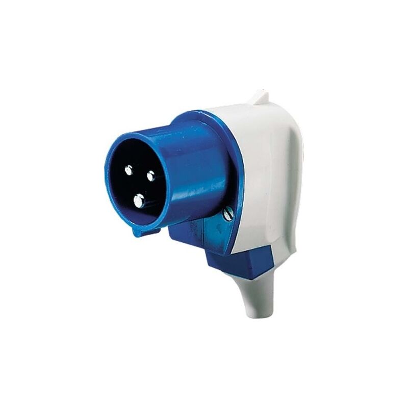 Cee-winkelstecker 3X 16A 6H 230V, IP44 Mennekes 1411