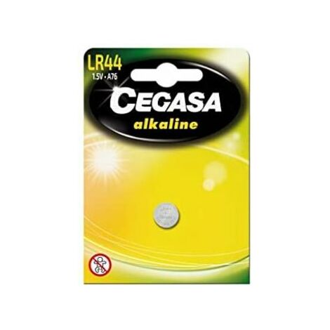 Cegasa 21488 - Pila alcalina lr44 1,5v-bt