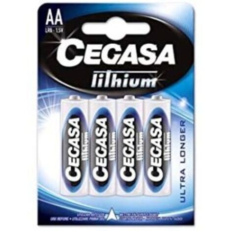 Cegasa batteria al litio fr6 aa bl4