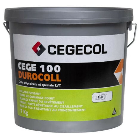 CEGECOL Cege 100 Durocoll Acrylic Fiber Glue - Light Beige - 7kg - 487681
