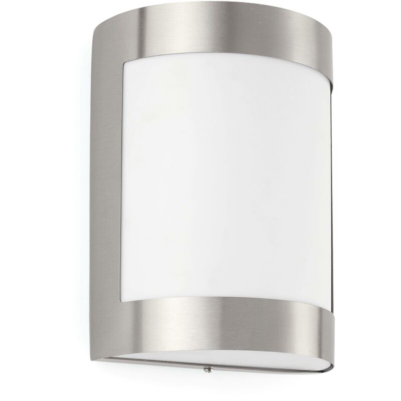 Faro Cela-1 - 1 Light Outdoor Wall Light Matt Nickel IP54, E27