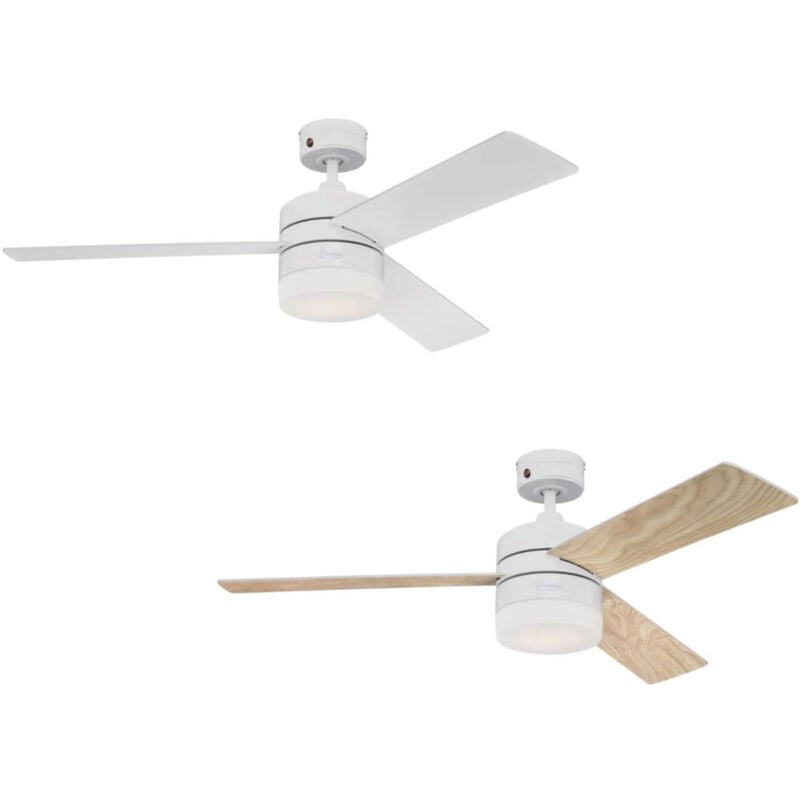 Westinghouse - Ceiling fan Alta Vista White with led and remote