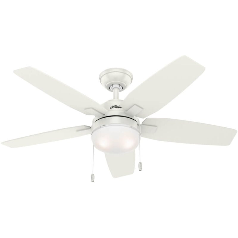 Ceiling Fan Arcot White with Lights & Pull Cords