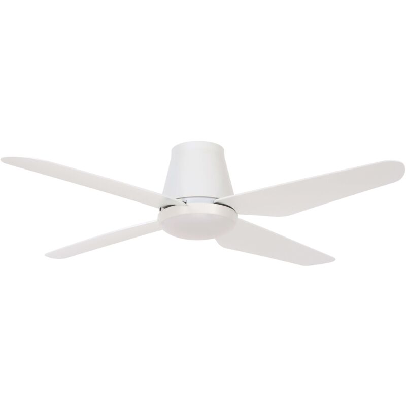 Lucci Air Ceiling Fan Aria Ctc White 122cm / 48" With Led