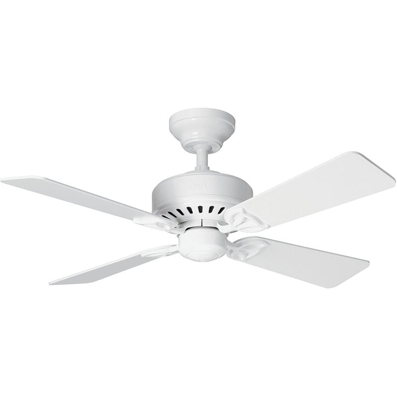 Hunter Fans - Ceiling fan Bayport White with pull cord