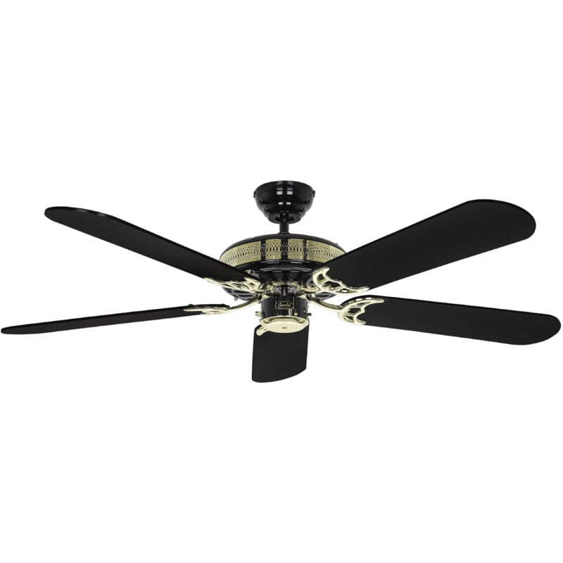 Ceiling Fan Black Magic with Pull Cord