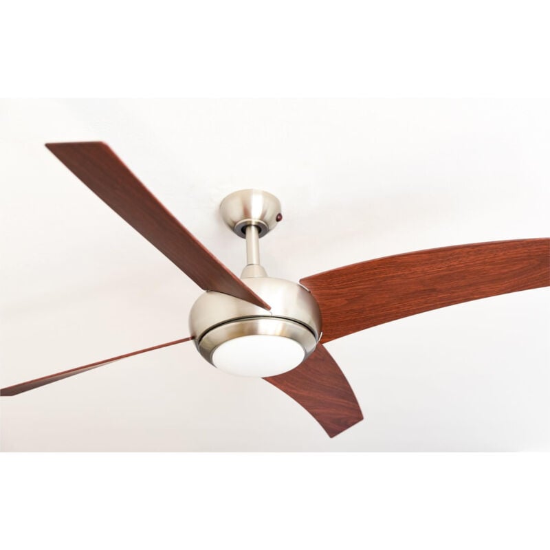 Ceiling Fan Borealis Walnut with led and Remote Control