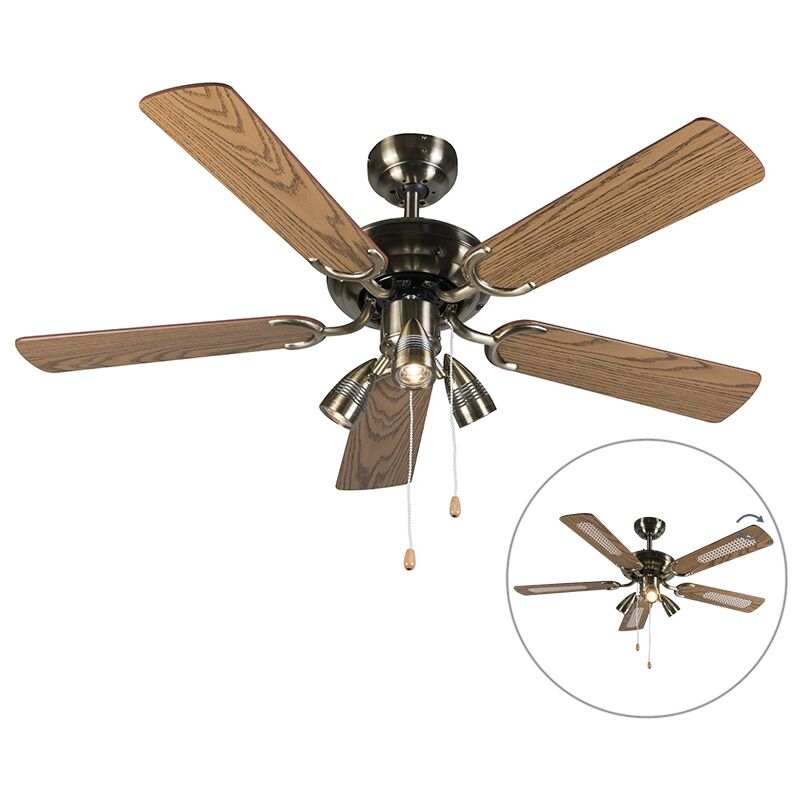 Bronze Ceiling Fan - Mistral 42