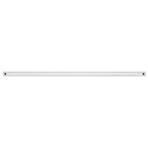 Ceiling fan extension rod white for ALU series in various lengths