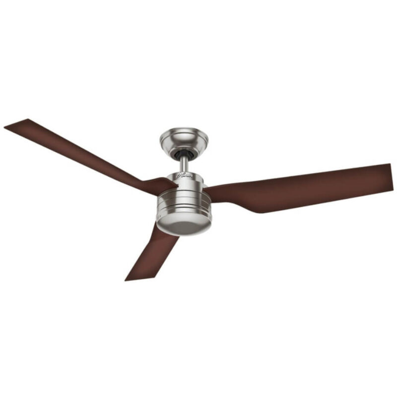 Hunter Fans - Ceiling Fan Flight Brushed Nickel with Wall Control