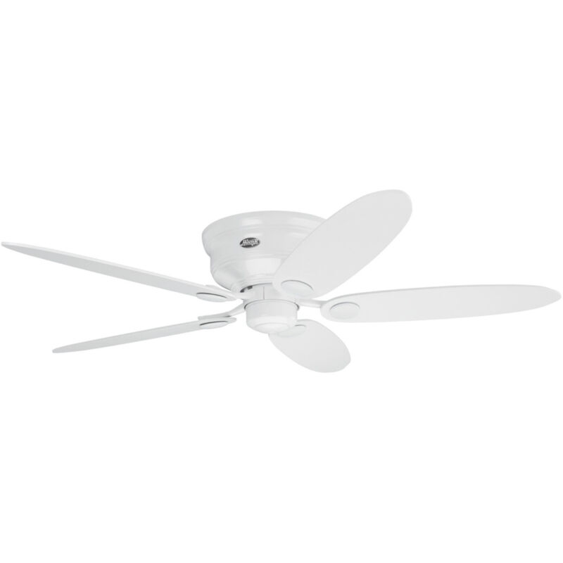 Hunter Fans - Ceiling Fan Hunter Low Profile White