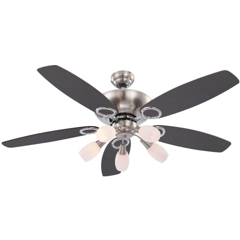 Image of Globo - Ceiling fan Jerry 130cm&hellip;