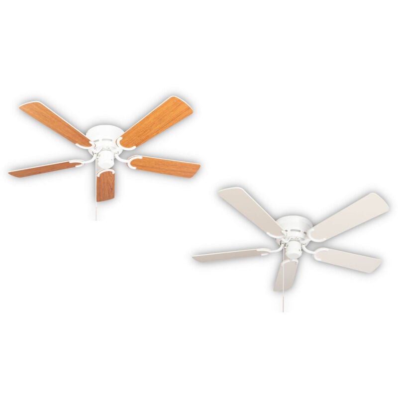 Pepeo - Ceiling fan Kisa Deluxe wh White / Maple