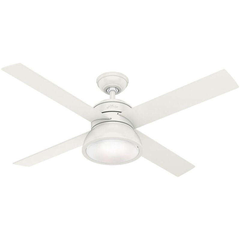 Ceiling Fan Loki White with Light and Remote