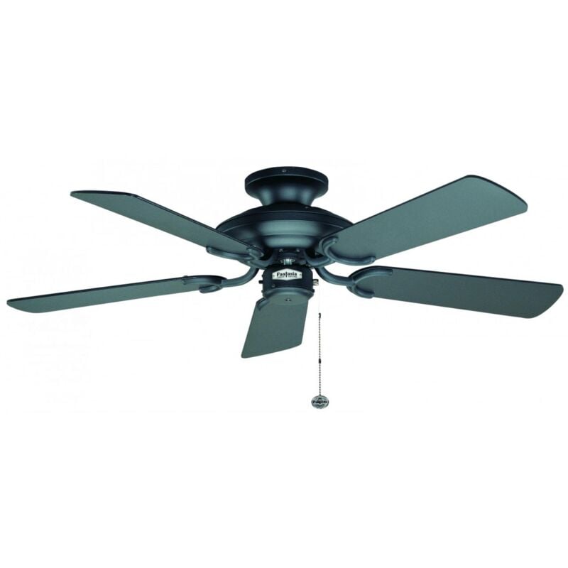 Ceiling Fan Mayfair Black with Pull Cord