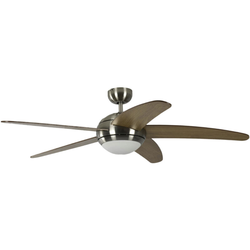 Image of Pepeo - Ceiling Fan Melton Nickel&hellip;