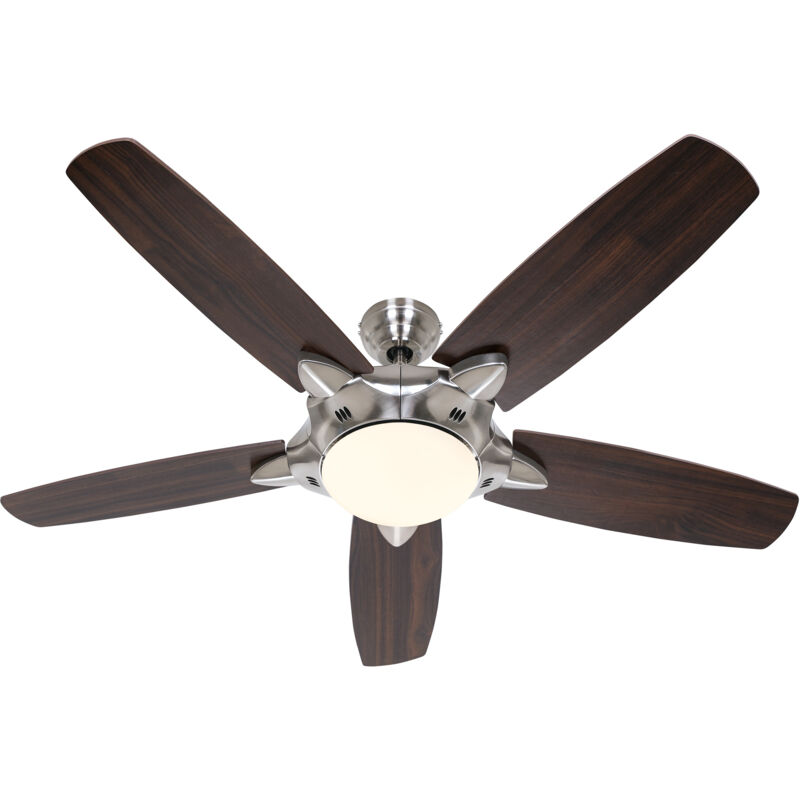 Ceiling Fan Mercury with Light & Remote