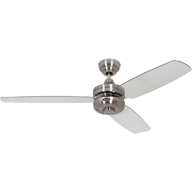 Ceiling fan Night Flight Chrome / Clear