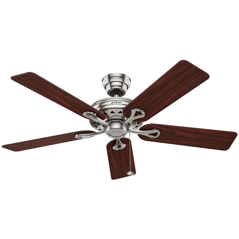 Image of Ceiling Fan Savoy Brushed Nickel