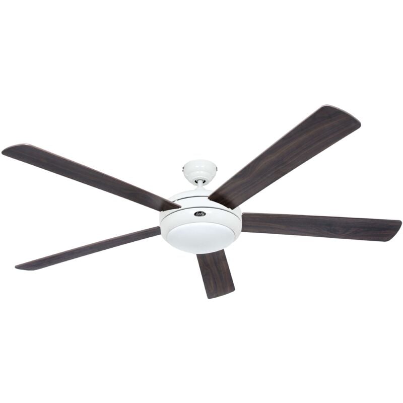 Ceiling fan Titanium White 162cm / 64' Walnut / Cherry