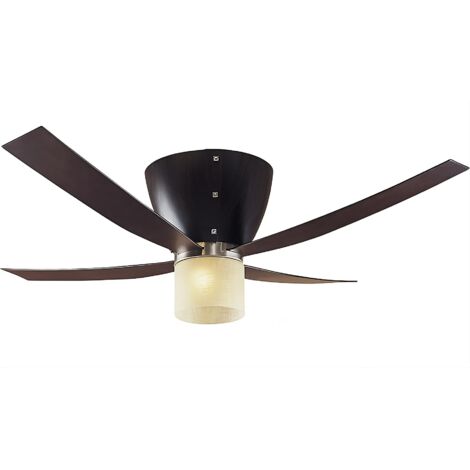 Ceiling Fan Valhalla Coffee Beech with Light and Remote