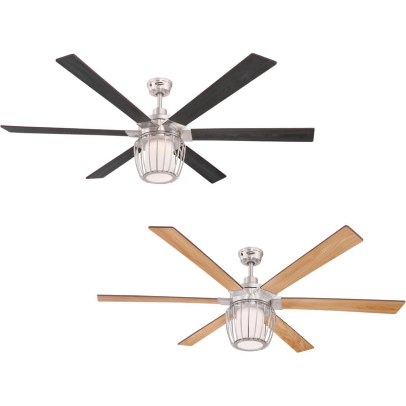 Ceiling fan Willa 153cm / 60 with led light and remote