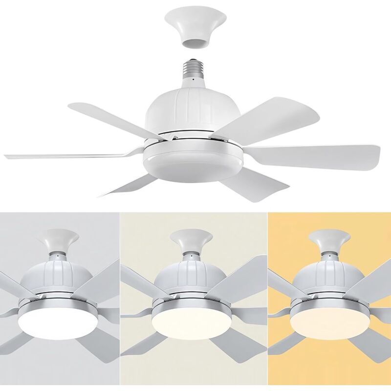 Image of Ceiling fan with light and remote&hellip;