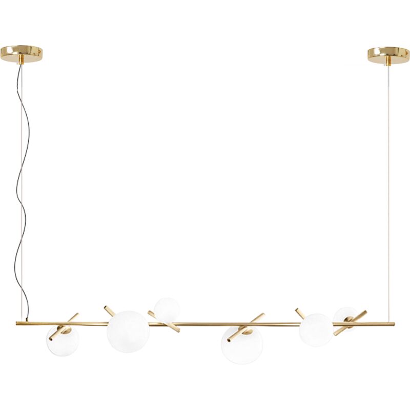 Image of Ceiling lamp chandelier Toolight APP1664-6CP gold