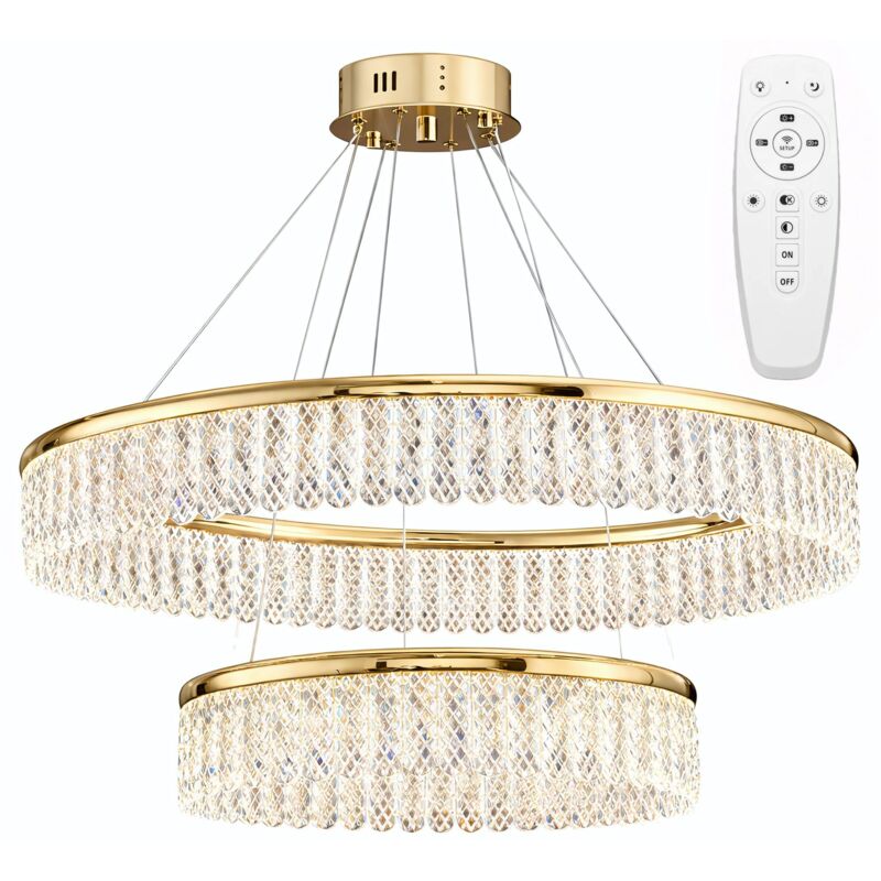 Image of Ceiling Lamp Chandelier Toolight App1750-Cp Gold&hellip;