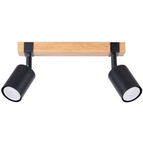 Ceiling lamp FAGER 2 black