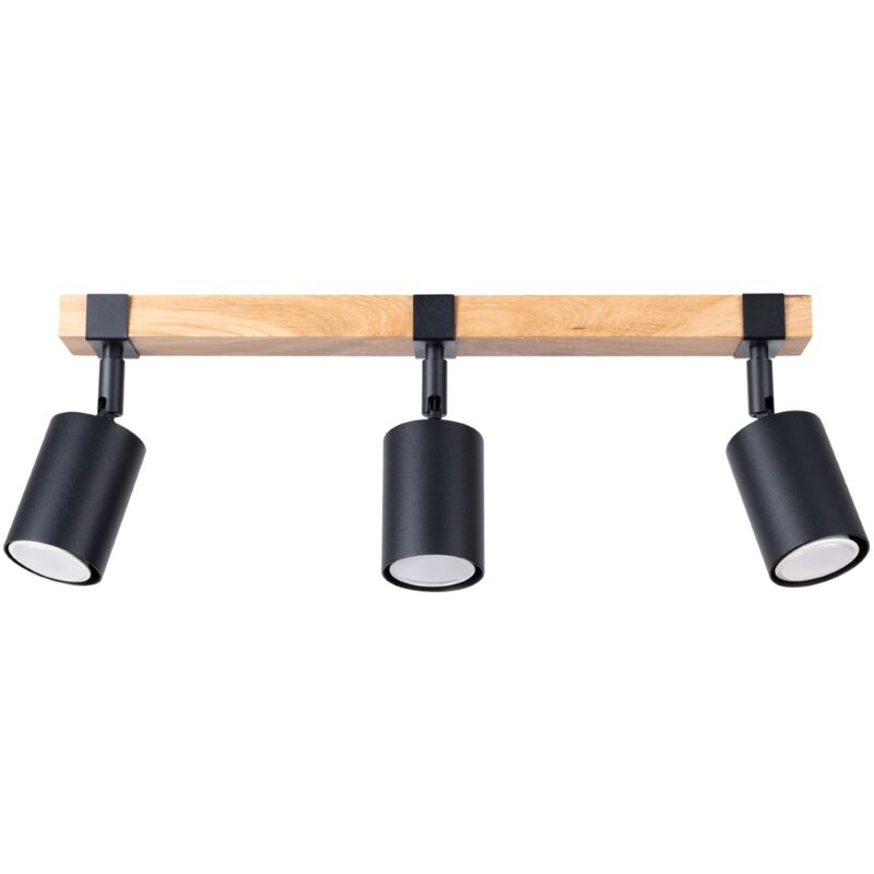 Image of Ceiling lamp FAGER 3 black